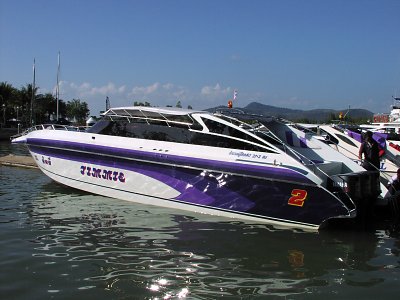 Fahrt mit dem Speedboat nach Phi Phi Island